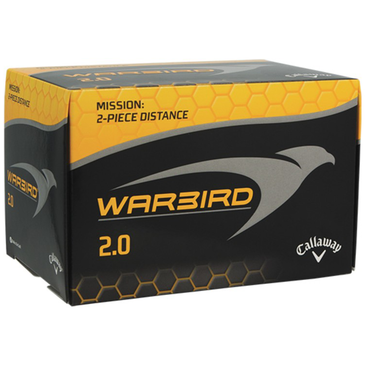$25.00 Callaway Warbird 2.0 Golf Balls (Box of 12)