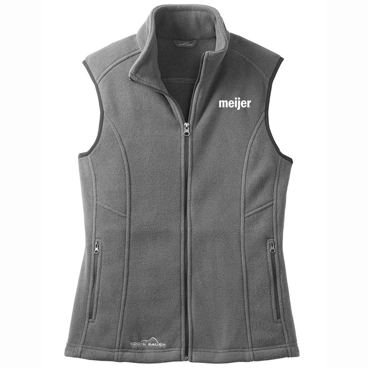 $50.00 Ladies Eddie Bauer Fleece Full-Zip Vest